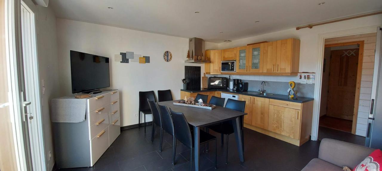 Font-Romeu-Odeillo-Via Residence Campredon - Decoration Typique - 25M2 De Terrasse Amenagee Plein Sud Avec Vue Panoramique - Internet - Jardin - Parking - Navette - Linge Et Menage En Options Payantes מראה חיצוני תמונה