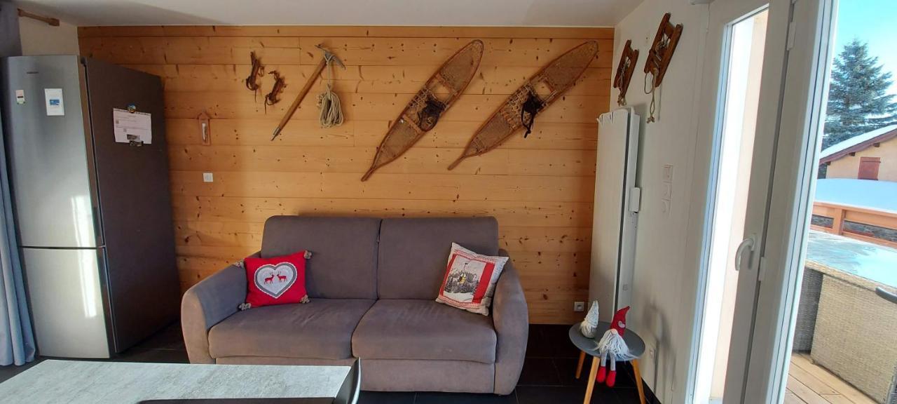 Font-Romeu-Odeillo-Via Residence Campredon - Decoration Typique - 25M2 De Terrasse Amenagee Plein Sud Avec Vue Panoramique - Internet - Jardin - Parking - Navette - Linge Et Menage En Options Payantes מראה חיצוני תמונה
