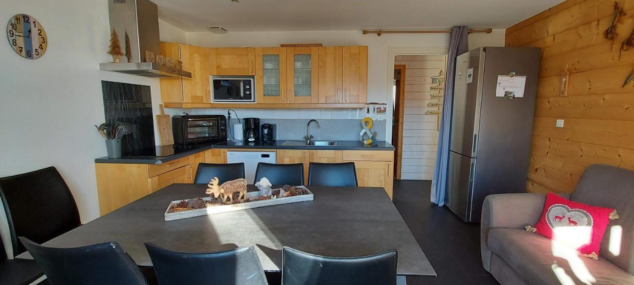 Font-Romeu-Odeillo-Via Residence Campredon - Decoration Typique - 25M2 De Terrasse Amenagee Plein Sud Avec Vue Panoramique - Internet - Jardin - Parking - Navette - Linge Et Menage En Options Payantes מראה חיצוני תמונה